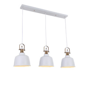 מנורת תליה וינטג' קלאב לבן