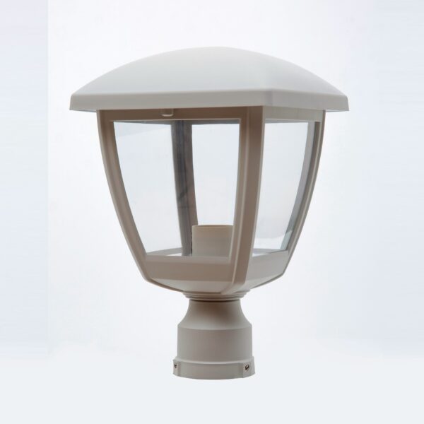 מנורת גינה לעמוד ניקוסApollo Nikos Garden Pillar light E27 (White)
