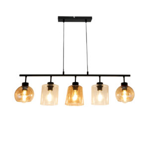 מנורת תליה וינטג' לילך