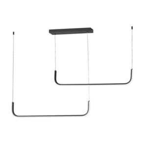 דרבי כפול שחור LED CCT