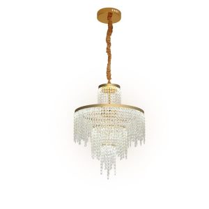 אפריל קריסטל 9986 תלוי זהב LED 100W