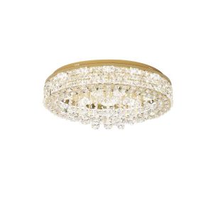 אפריל קריסטל 9987 אובלי זהב LED 80W