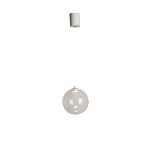 בועה בודד תלוי שקוף LED