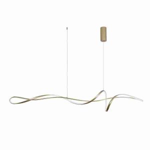 סנפיר תלוי זהב LED